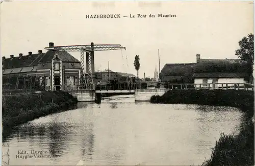 Hazebrouk - Le Pont des Meuniers -101904