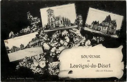 Souvenir de Louvigne du Desert -101964