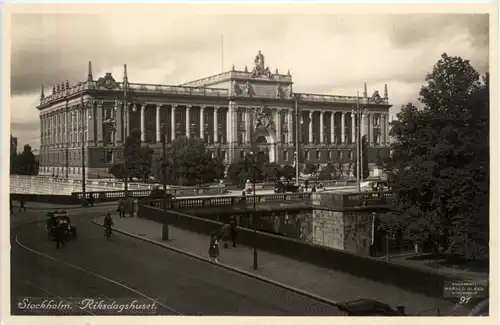 Stockholm - Rigsdagshuset -101754