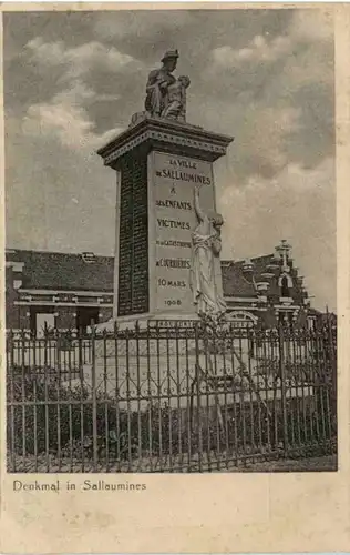 Denkmal in Sallaumines -101830