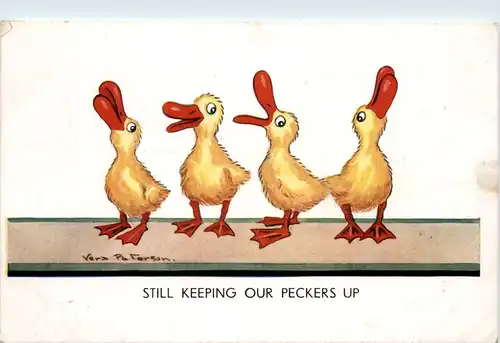Ducks - Künstlerkarte Vera Paterson -97286