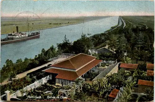 Port Said - Entree du Canal -102180