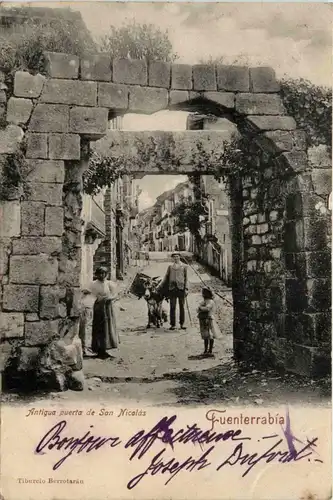 Fuenterrabia - Antigua puerta de San Nicalas -432104