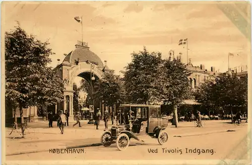 Kobenhavn - Ved Tivolis Indgang -101892