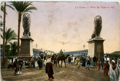 Cairo - Pont de Kasr-el-Nil -97042