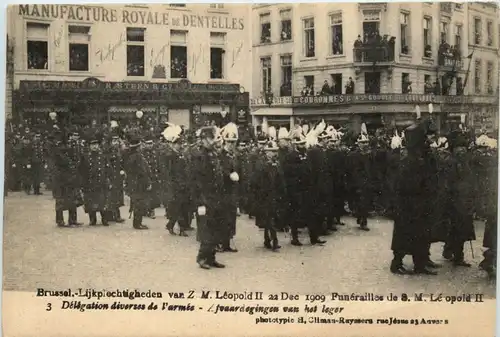 Bruxelles - Funerailles de S. M. Leopold II -97466