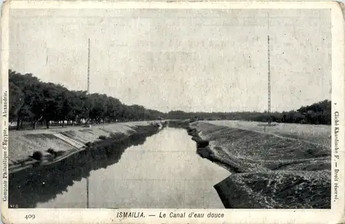 Ismailia - Le canal d eau douce -97062