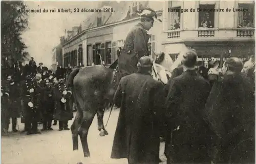 Bruxelles - Avenement du roi Albert 1909 -97486