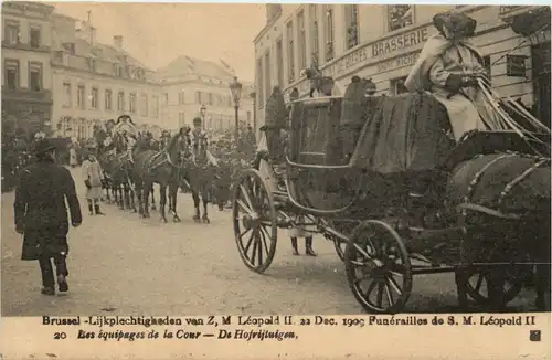 Bruxelles - Funerailles de S. M. Leopold II -97442