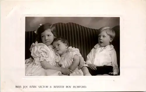 Miss Joy Baby Victor & Master Roy Rumford -100404