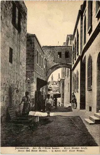 Jerusalem - Arc de l Ecce homo -101748