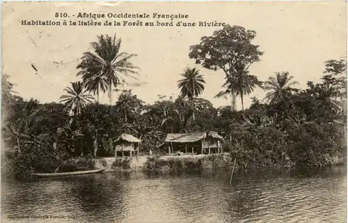 Senegal - Habitation a la lisiere -97740