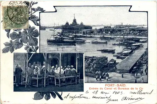 Port Said - Entree du Canal -432478