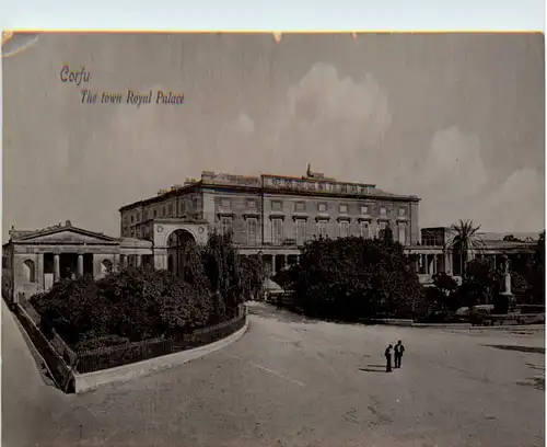Corfu - The town Royal Palace -100664