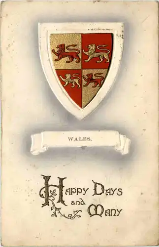 Wales Heraldik -96992