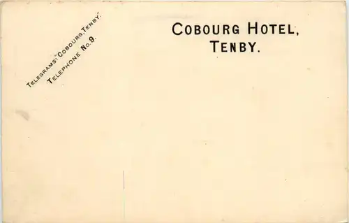 Tenby - Cobourg Hotel -97280