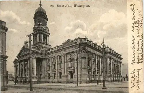 Wellington - New Zealand - Town Hall -97340
