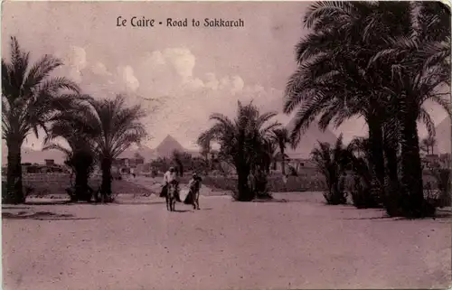 Cairo - Road to Sakkarah -97034