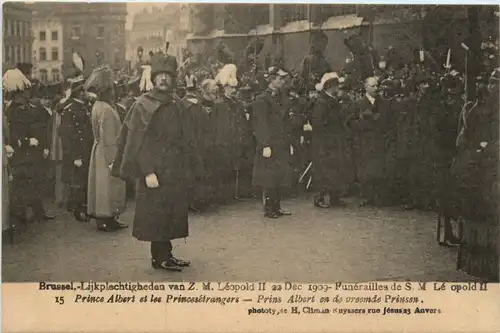 Bruxelles - Funerailles de S. M. Leopold II -97438