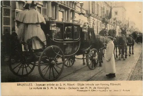 Bruxelles - Joyense entree de S. M. Albert -97476