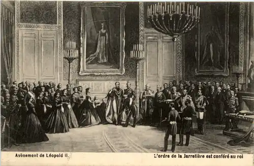 Bruxelles - Avenement de Leopold II -97806