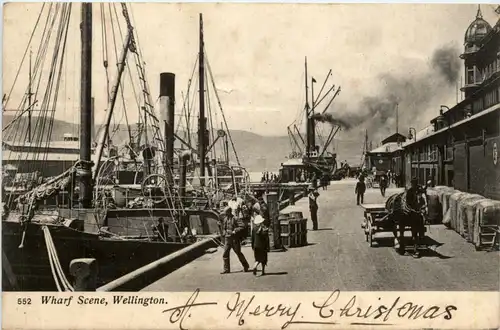 Wellington - Wharf Scene - New Zealand -97864