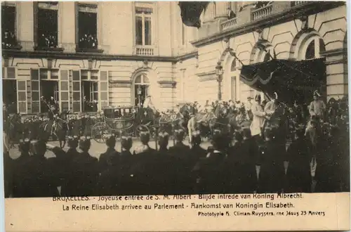 Bruxelles - Joyense entree de S. M. Albert -97480