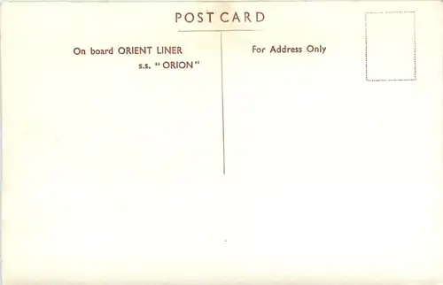 SS Orion - 1st Class Restaurant -97366