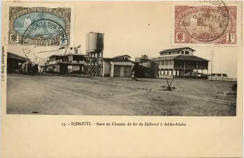 Djibouti - Gare du Chemin de fer de Djibouti a Addis-Ababa -98138