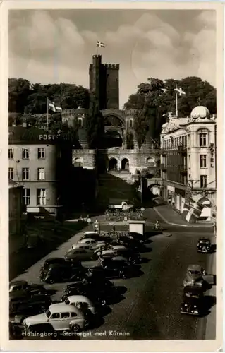 Hälsingborg Stortorget med Kärnan -97848