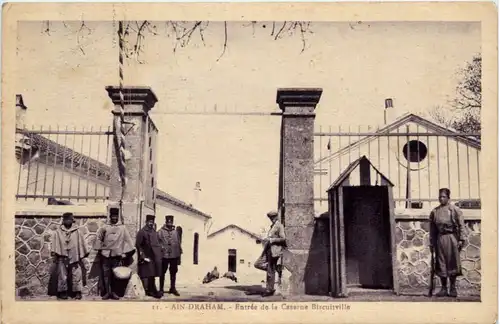 Ain-Draham - Entree de la Caserne Biscuitville -97562