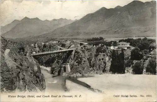 Walan Bridge - Coach Road to Hammer - New Zealand -97946