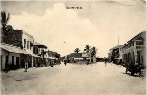 Deutsch Ost Afrika - Dar-es-Salaam - Inderstrasse -98024