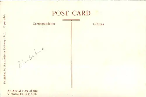 Victoria Falls Hotel -98608