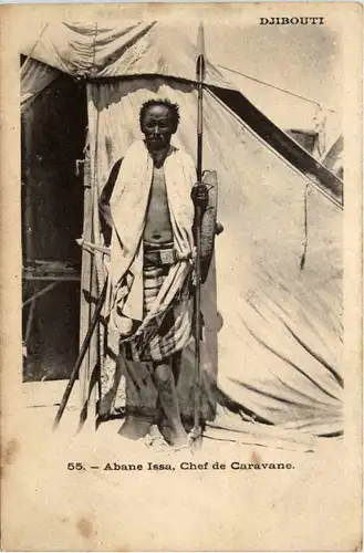 Djibouti - Abane Issa Chef de Caravane -98732