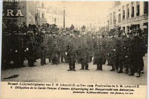 Bruxelles - Funerailles de S. M. Leopold II -97518