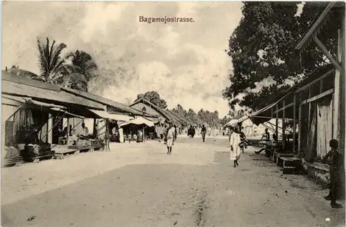 Deutsch Ost Afrika - Dar-es-Salaam - Bagamojostrasse -98028