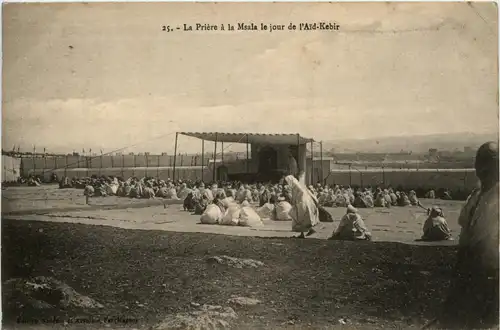 Le Priere a la Msala le jour de l Aid-Kebir -433884