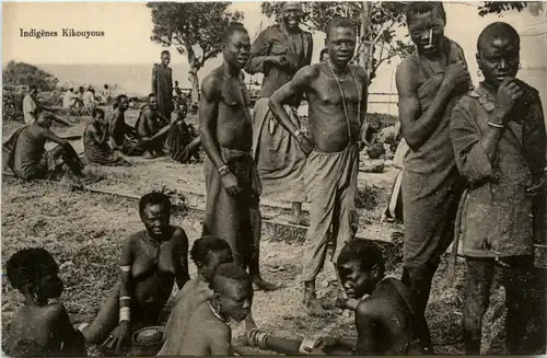 Afrique - Indigenes Kikouyou -97772
