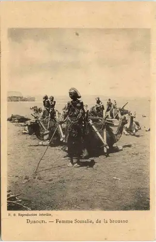 Djibouti - Femme Somalie -98738