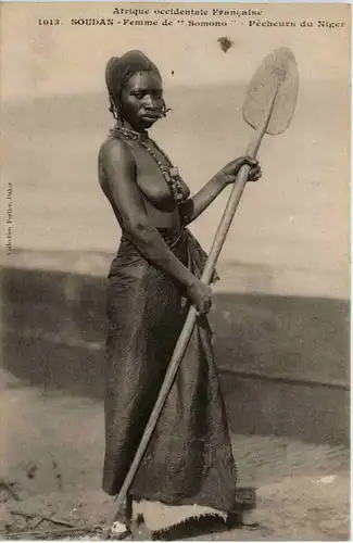 Soudan - Femme de Somono - Erotik -98286