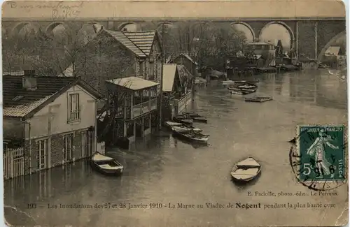 Nogent - Les Inondations de 1910 -101980