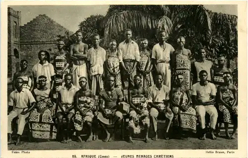 Congo - Jeunes Menages Chretiens -98582