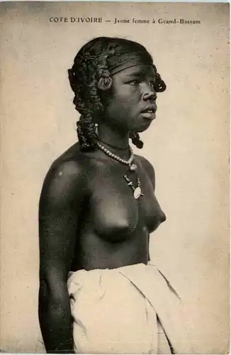 Cote d Ivoire - Jeune femme - Erotik -99248