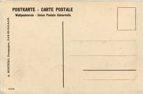 Deutsch Ost Afrika - Dar-es-Salaam - Unter den Akazien -98026