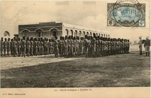 Djibouti - Garde indigenei -98958