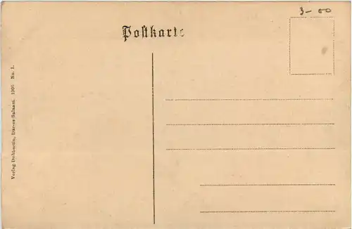 Deutsch Ost Afrika - Dar-es-Salaam - Platz am Kaiser Wilhelm Denkmal -99058