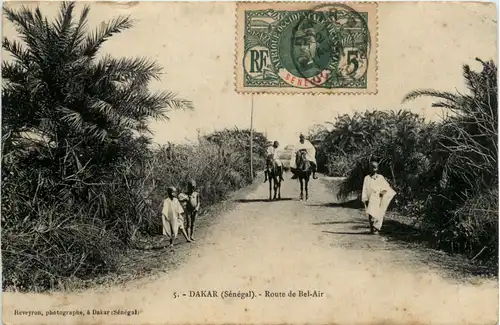 Dakar - Route de Bel-Air -98204