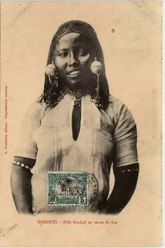 Djibouti - Fille Dankali -98686