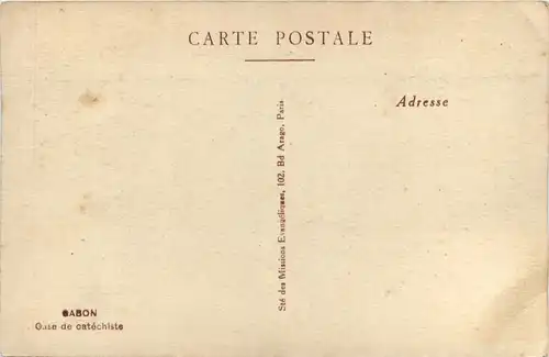 Gabon - Case de catechiste -98364